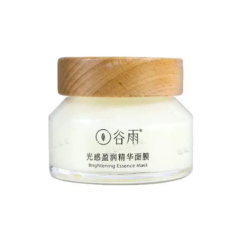 谷雨光感瀅亮修護精華面膜