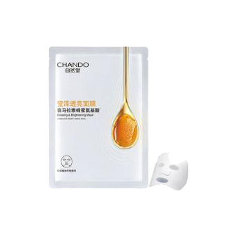 自然堂蜂蜜氨基酸瑩澤透亮面膜