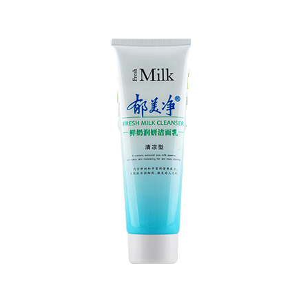 郁美凈鮮奶潤妍潔面乳（清涼型）