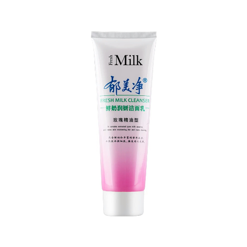 郁美凈鮮奶潤妍潔面乳（玫瑰精油型）
