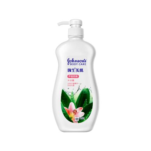 強生美肌蘆薈舒爽沐浴露
