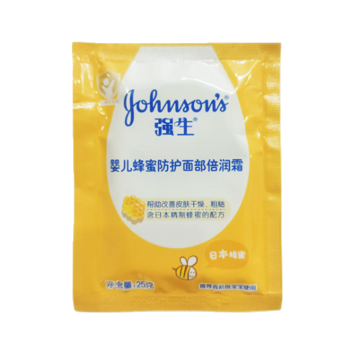 強生嬰兒蜂蜜防護面部倍潤霜