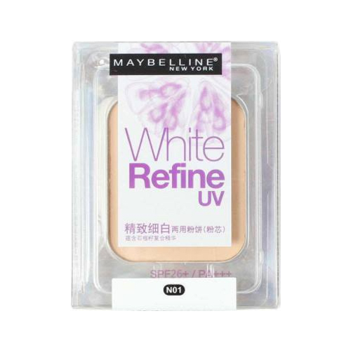 美寶蓮精致細白兩用粉餅W01