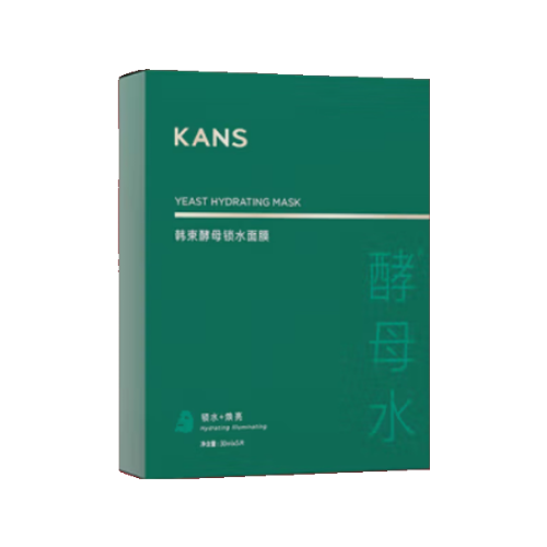 韓束酵母鎖水面膜