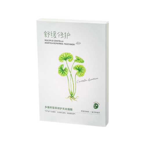MINISO多重積雪草修護天絲面膜