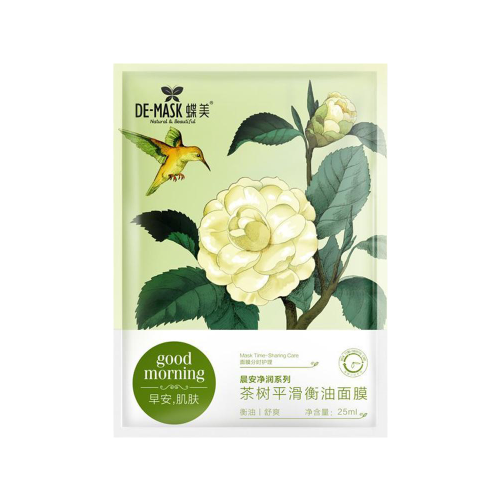 蝶美 茶樹平滑衡油面膜
