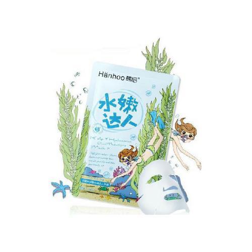 韓后巨藻玻尿酸水嫩達人面膜