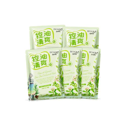 泊泉雅綠茶控油清爽面膜貼