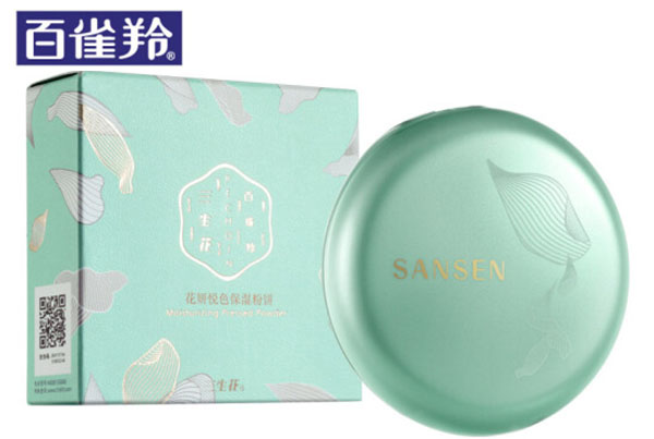 百雀羚三生花花妍悅色粉餅怎么樣？百雀羚三生花花妍悅色粉餅好用嗎