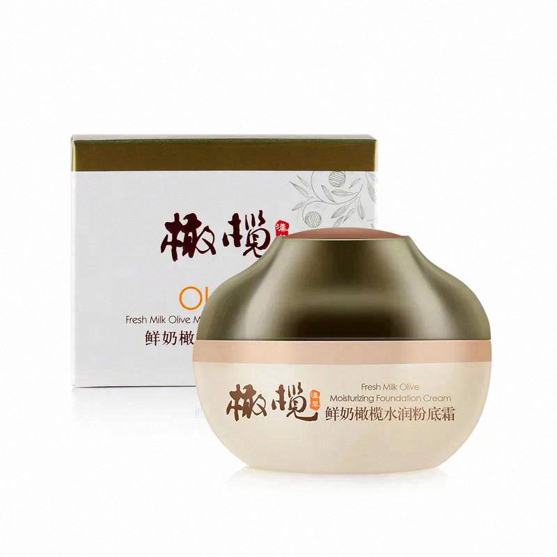 郁美凈鮮奶橄欖水潤粉底霜