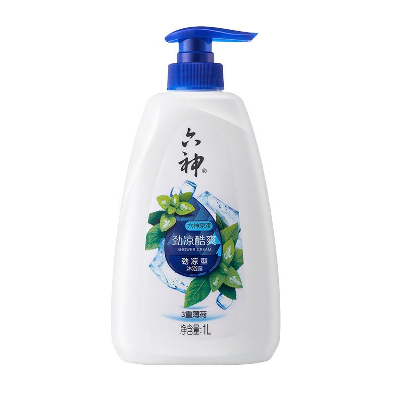 六神勁涼酷爽沐浴露(3重薄荷)