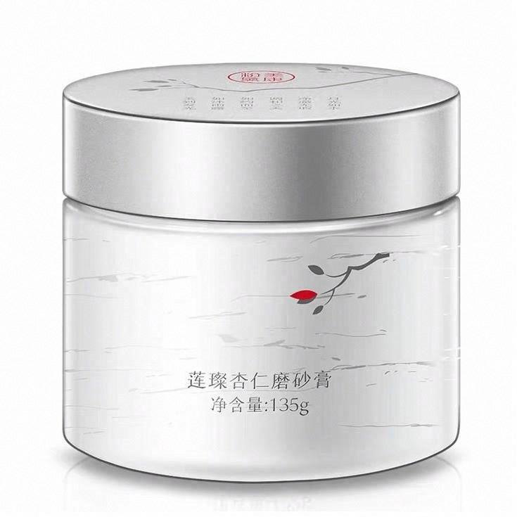 美康粉黛蓮璨杏仁磨砂膏