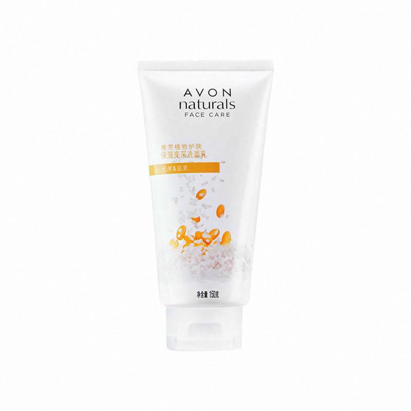 AVON雅芳植物護膚系列雪膚柔潤洗面奶