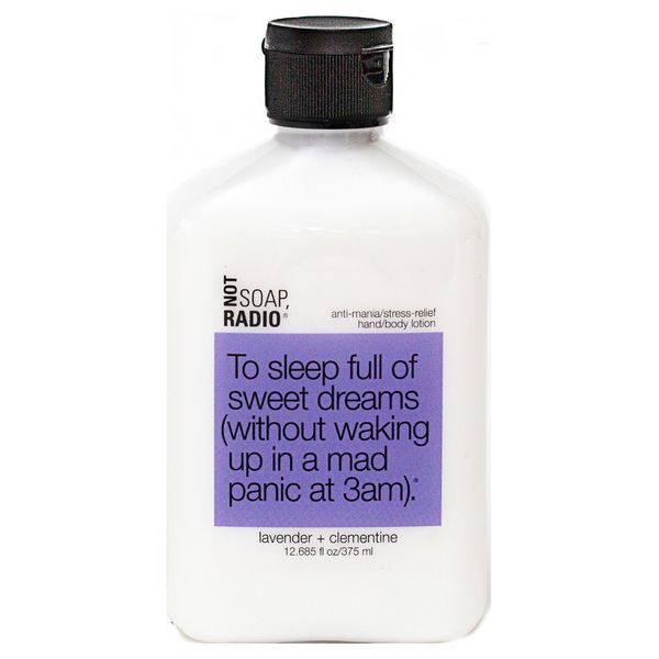 Not Soap Radio To sleep full of sweet dreams  Hand/Body Lotion