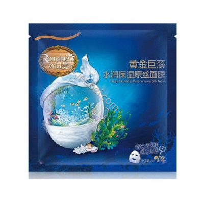 容園美黃金巨藻水潤保濕原絲面膜
