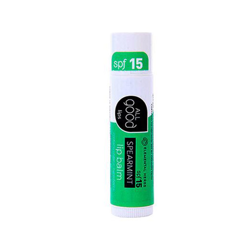All good 薄荷味潤唇膏SPF15