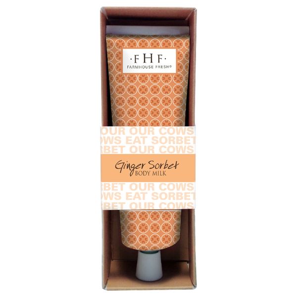 FarmHouse Fresh Ginger Sorbet Body Milk Travel Lotion