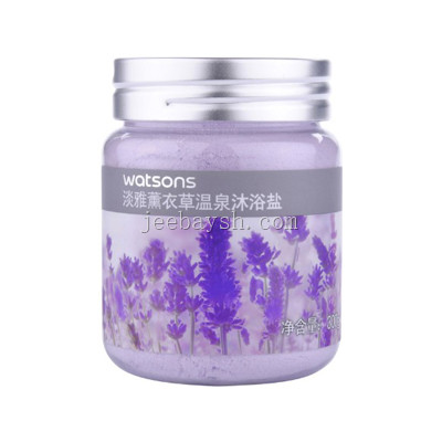 屈臣氏淡雅薰衣草溫泉沐浴鹽
