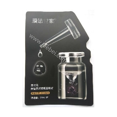 膜法世家黑蘭花保濕盈潤安瓶面膜貼