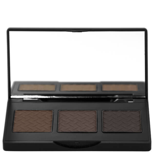 The BrowGal Convertible Brow Powder & Pomade Palette  - Dark Hair 01