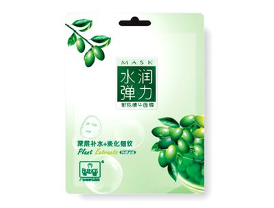 有情橄欖水潤彈力面膜