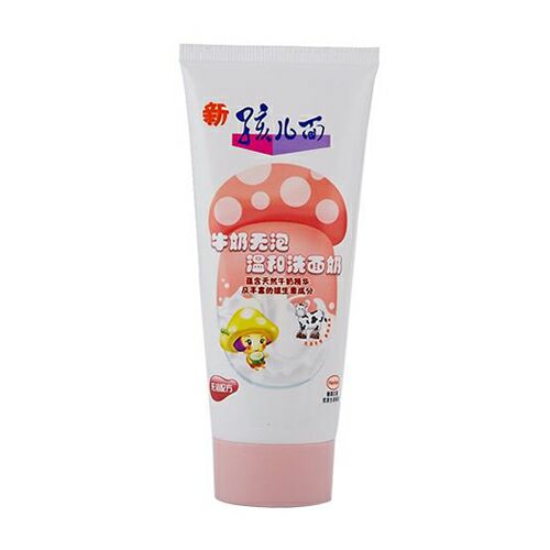 孩兒面牛奶無泡溫和洗面奶