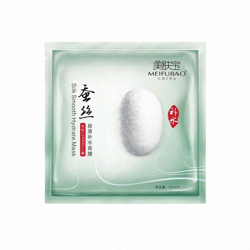 MEIFUBAO美膚寶蠶絲絲滑補水面膜