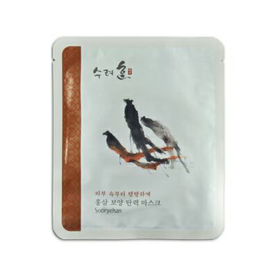 秀雅韓人參保養彈力面膜