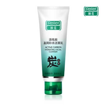 頤蓮活性炭盈潤補水潔面乳