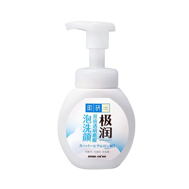肌研極潤潔面泡沫