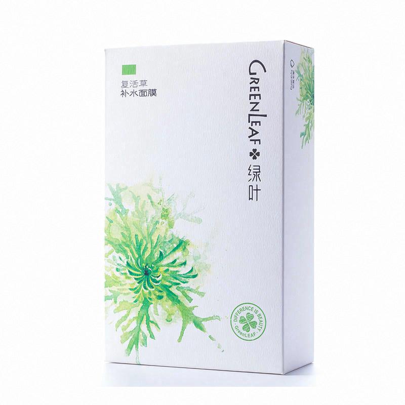 綠葉復活草補水面膜