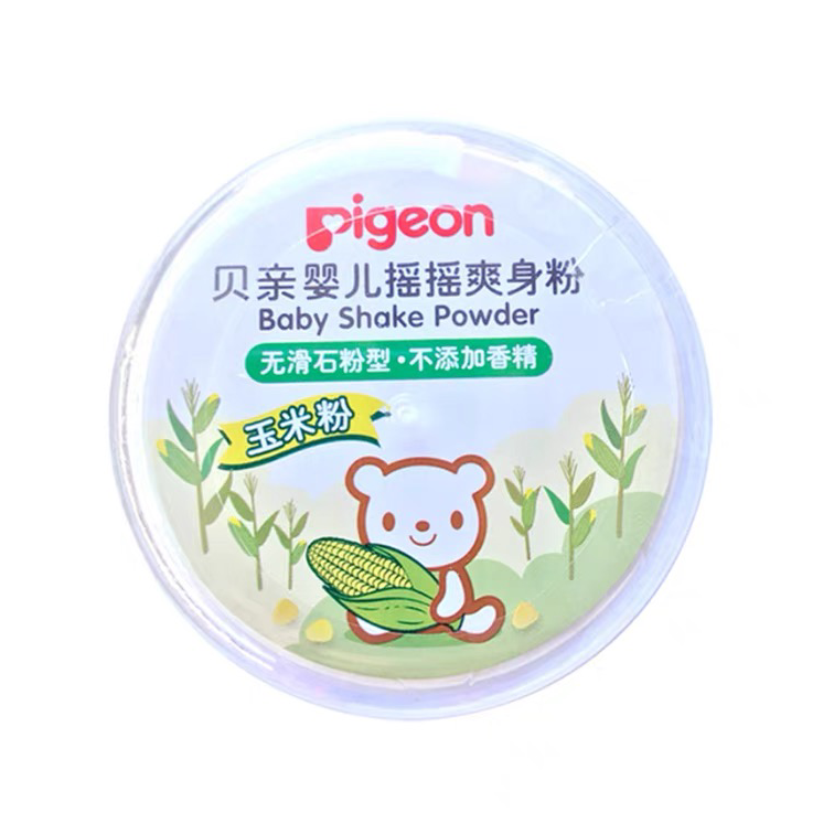 貝親嬰兒玉米爽身粉餅