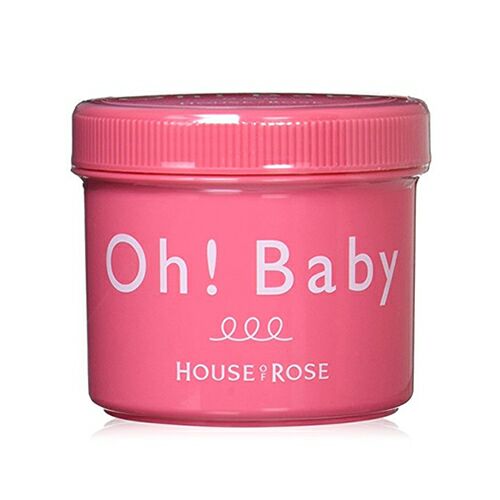 日本 house of rose Oh Baby 蠶絲精華去角質身體磨砂膏