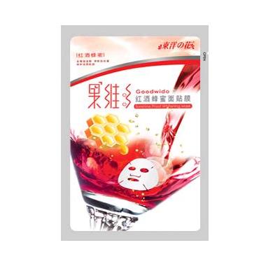 東洋之花果維多紅酒蜂蜜面貼膜