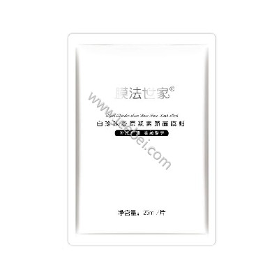 膜法世家白珍珠粉原漿素顏面膜貼