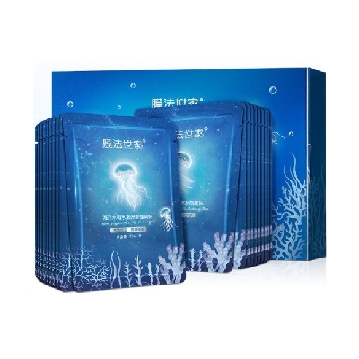 膜法世家海月水母水嫩彈滑面膜貼
