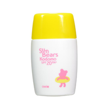 近江兄弟小熊敏感肌兒童防曬黃色 SPF20+ PA+