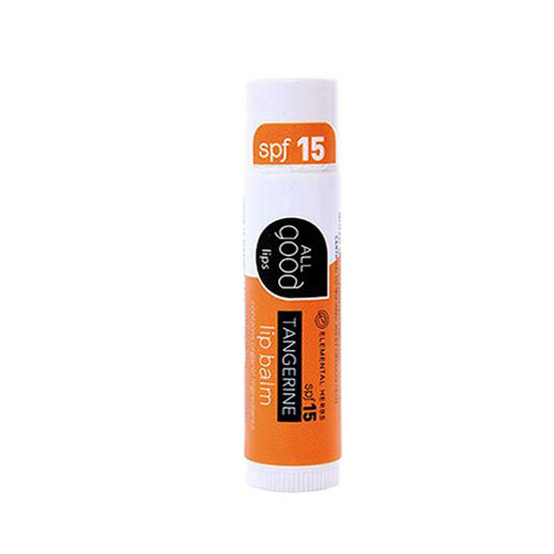 All good 橘子味潤唇膏SPF15