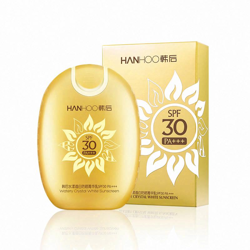 韓后水漾透白防曬菁華乳SPF30 PA+++