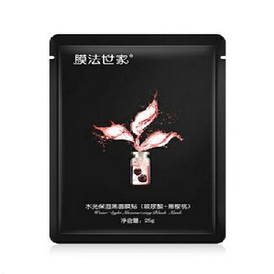 膜法世家 水光保濕黑面膜貼（玻尿酸+黑櫻桃）