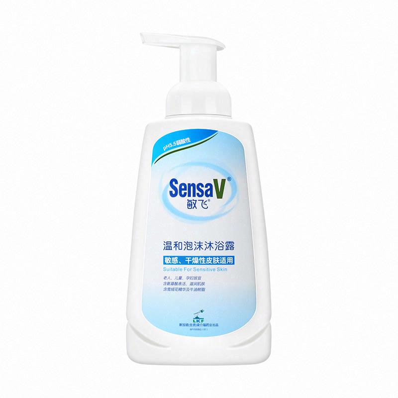 SensaV敏飛溫和泡沫沐浴露
