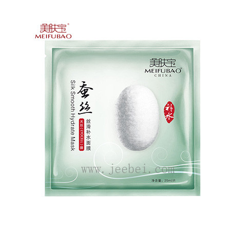 美膚寶蠶絲絲滑補水面膜