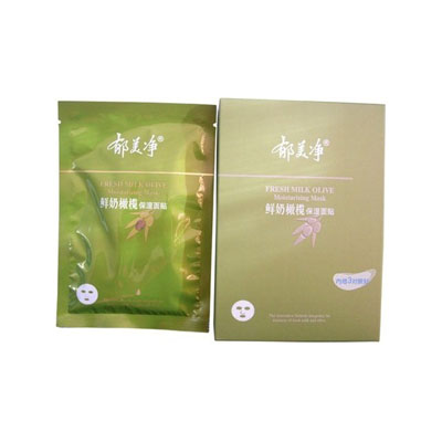 郁美凈鮮奶橄欖保濕面貼