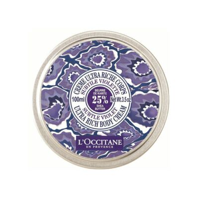 歐舒丹乳木果淡雅紫羅蘭潤膚霜