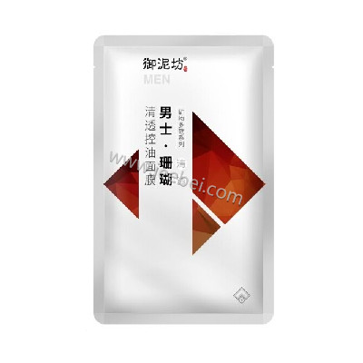 御泥坊男士珊瑚清透控油面膜