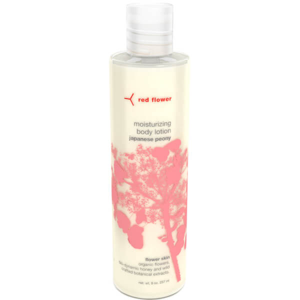 Red Flower Japanese Peony Moisturizing Body Lotion
