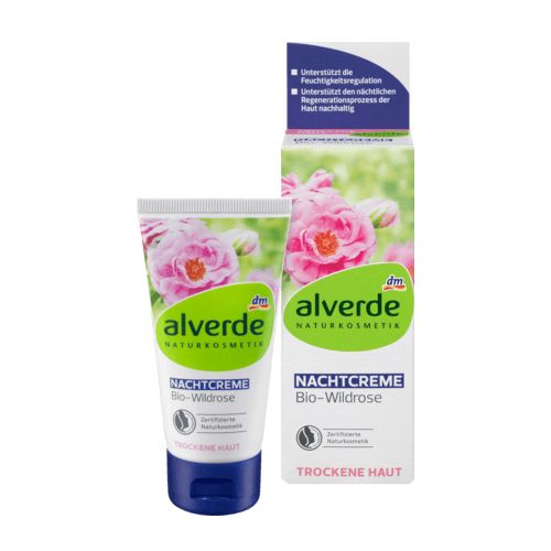 Alverde 艾薇德野玫瑰保濕晚霜