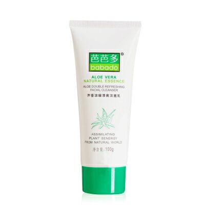芭芭多蘆薈濃縮清爽潔面乳
