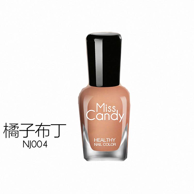 MissCandy健康甲油NJ004橘子布丁/奶橘色