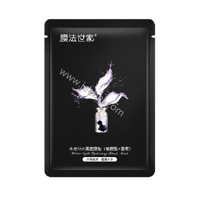 膜法世家水光補水黑面膜貼（玻尿酸+墨菊）